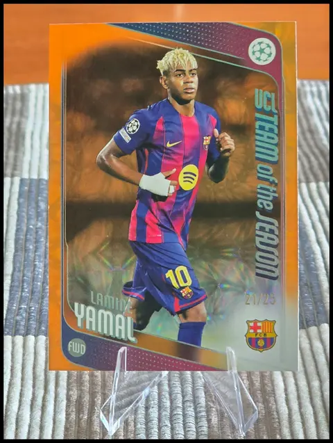 Lamine Yamal card, TCGAI Score 9.0