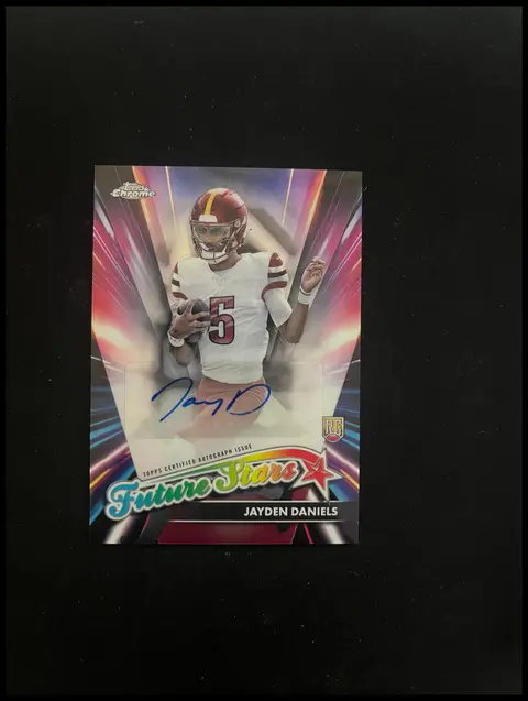 Jayden Daniels card, TCGAI Score 9.0