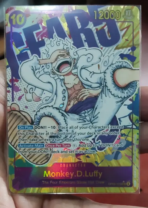 Monkey.D.Luffy card, TCGAI Score 9.5