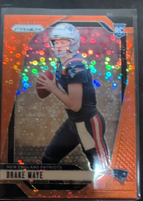 Drake Maye card, TCGAI Score 9.0