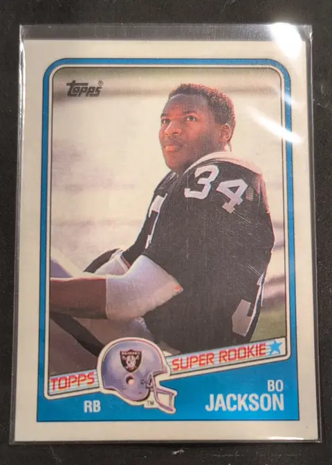 Bo Jackson card, TCGAI Score 7.0