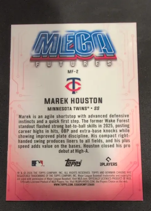 Back of Marek Houston