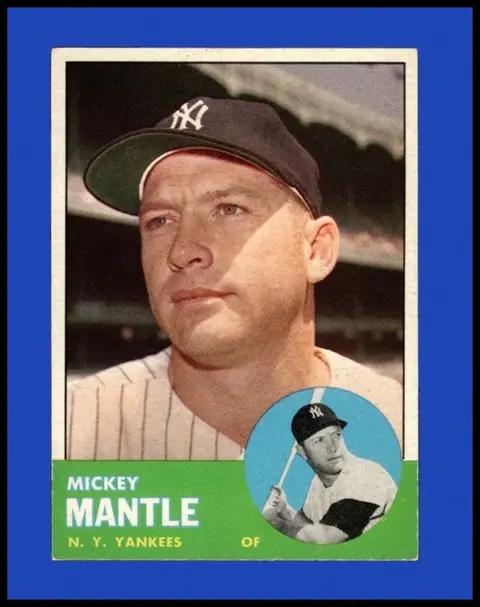 Mickey Mantle card, TCGAI Score 6.0