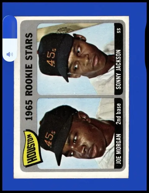 Joe Morgan / Sonny Jackson card, TCGAI Score 4.0