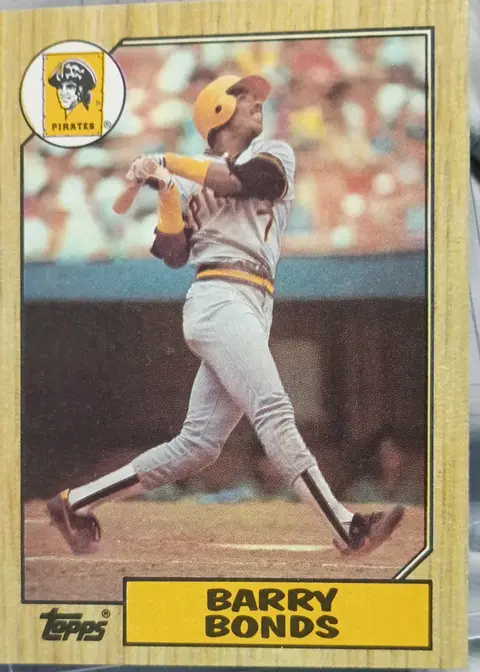 Barry Bonds card, TCGAI Score 7.0