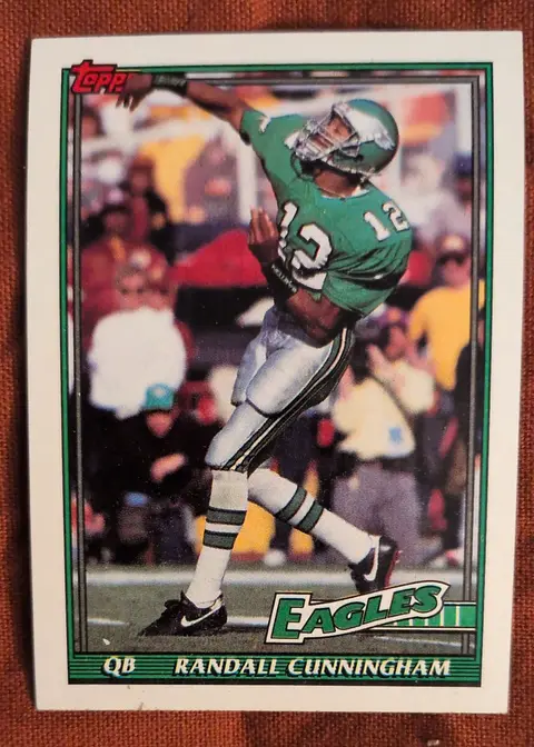 Randall Cunningham card, TCGAI Score 9.0