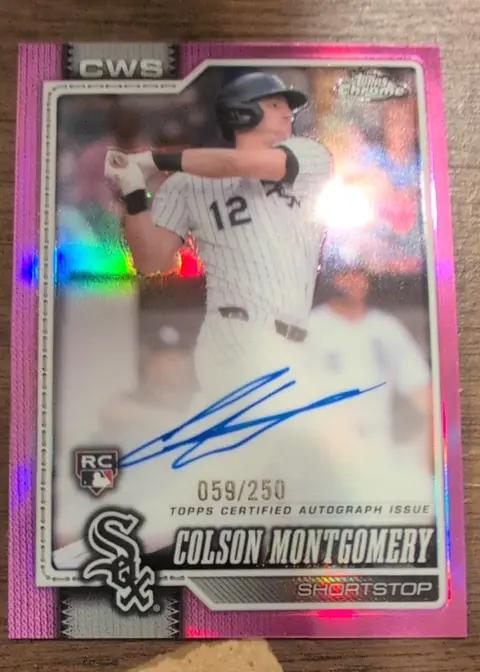 Colson Montgomery card, TCGAI Score 9.5