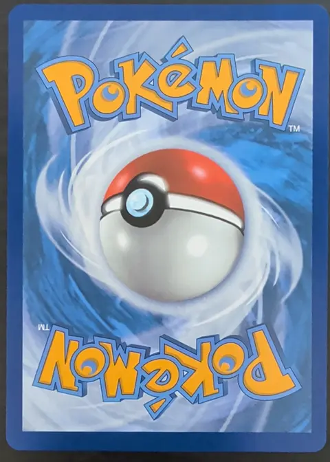 Back of Pikachu ex