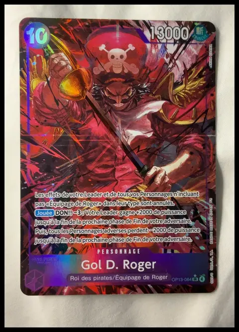 Gol D. Roger card, TCGAI Score 9.5