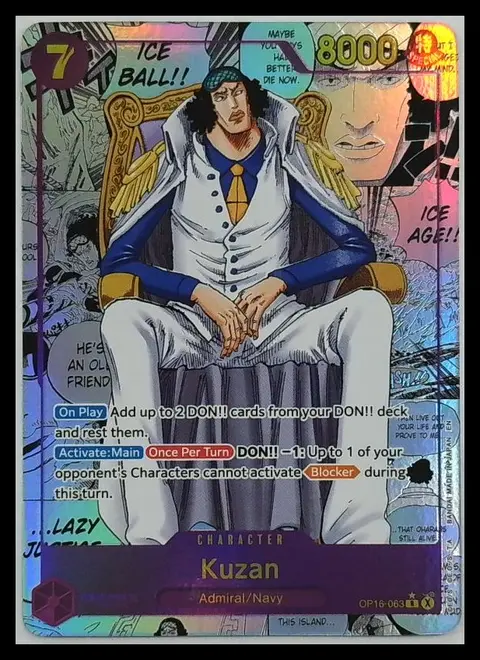 Kuzan card, TCGAI Score 9.5