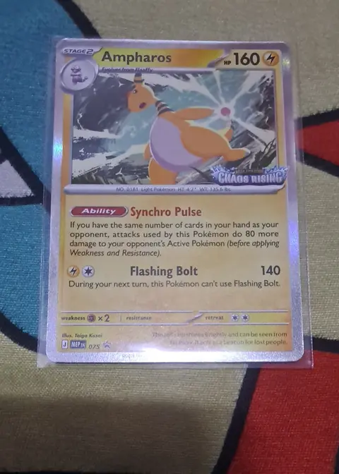 Ampharos card, TCGAI Score 9.0