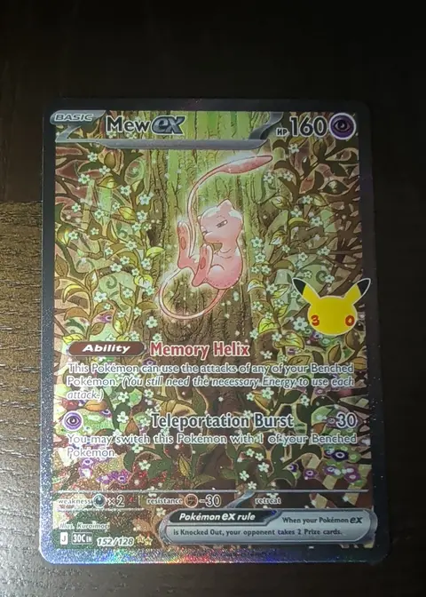 Mew ex card, TCGAI Score 9.0
