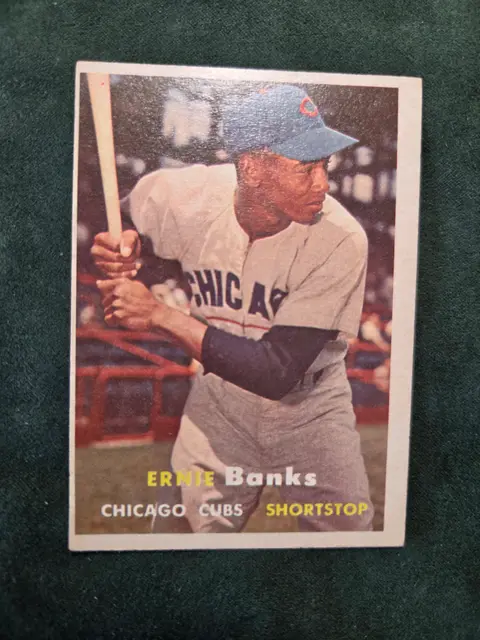 Ernie Banks card, TCGAI Score 5.0