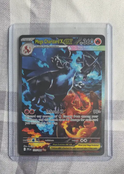 Mega Charizard X ex card, TCGAI Score 9.0