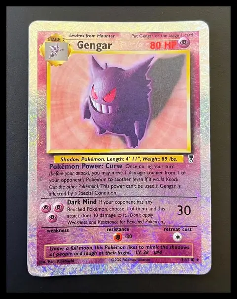Gengar card, TCGAI Score 8.0
