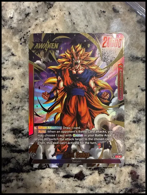 Son Goku card, TCGAI Score 8.0