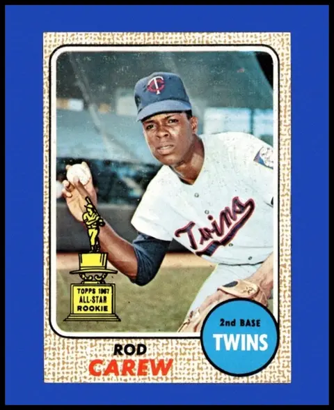 ROD CAREW card, TCGAI Score 8.5