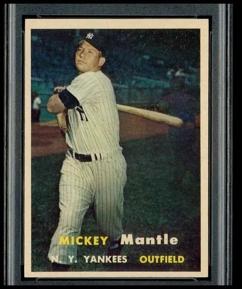 Mickey Mantle card, TCGAI Score 9.0