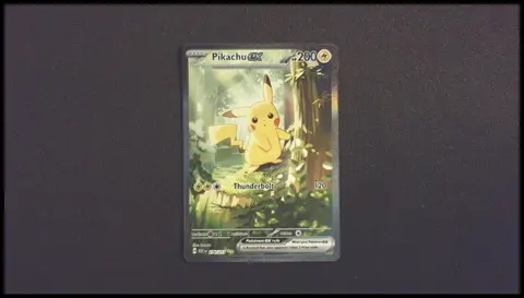 Pikachu ex card, TCGAI Score 6.5