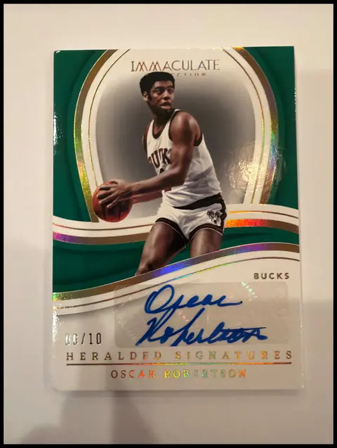 OSCAR ROBERTSON card, TCGAI Score 1.0