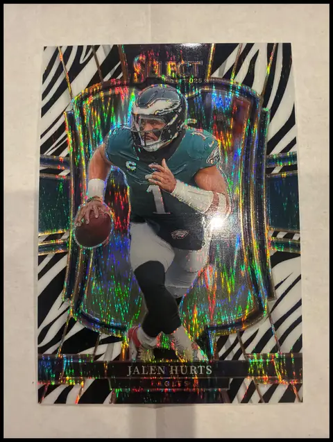 Jalen Hurts card, TCGAI Score 7.5