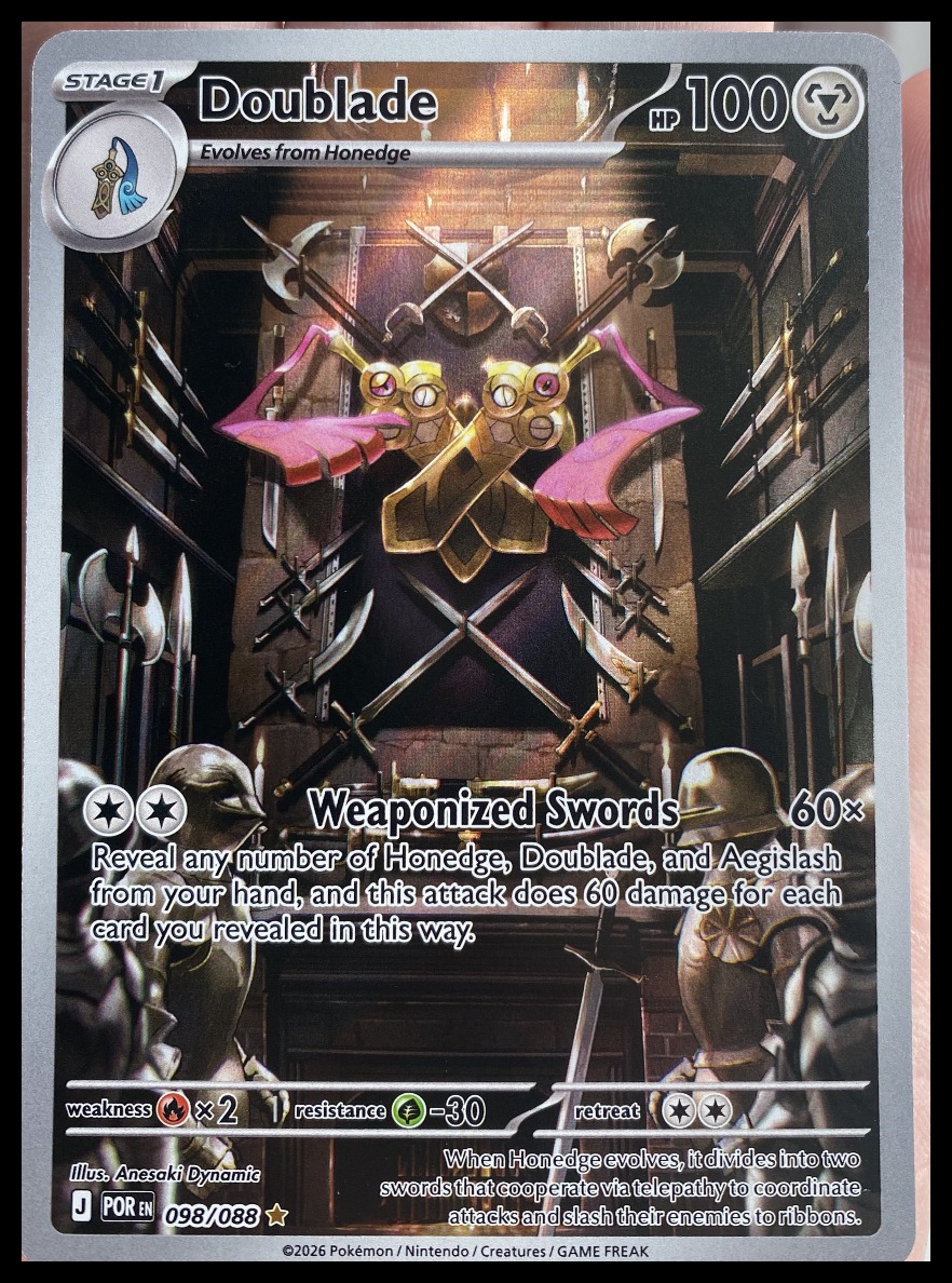 Doublade card, TCGAI Score 9.5
