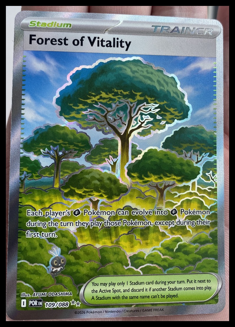 Forest of Vitality card, TCGAI Score 9.5