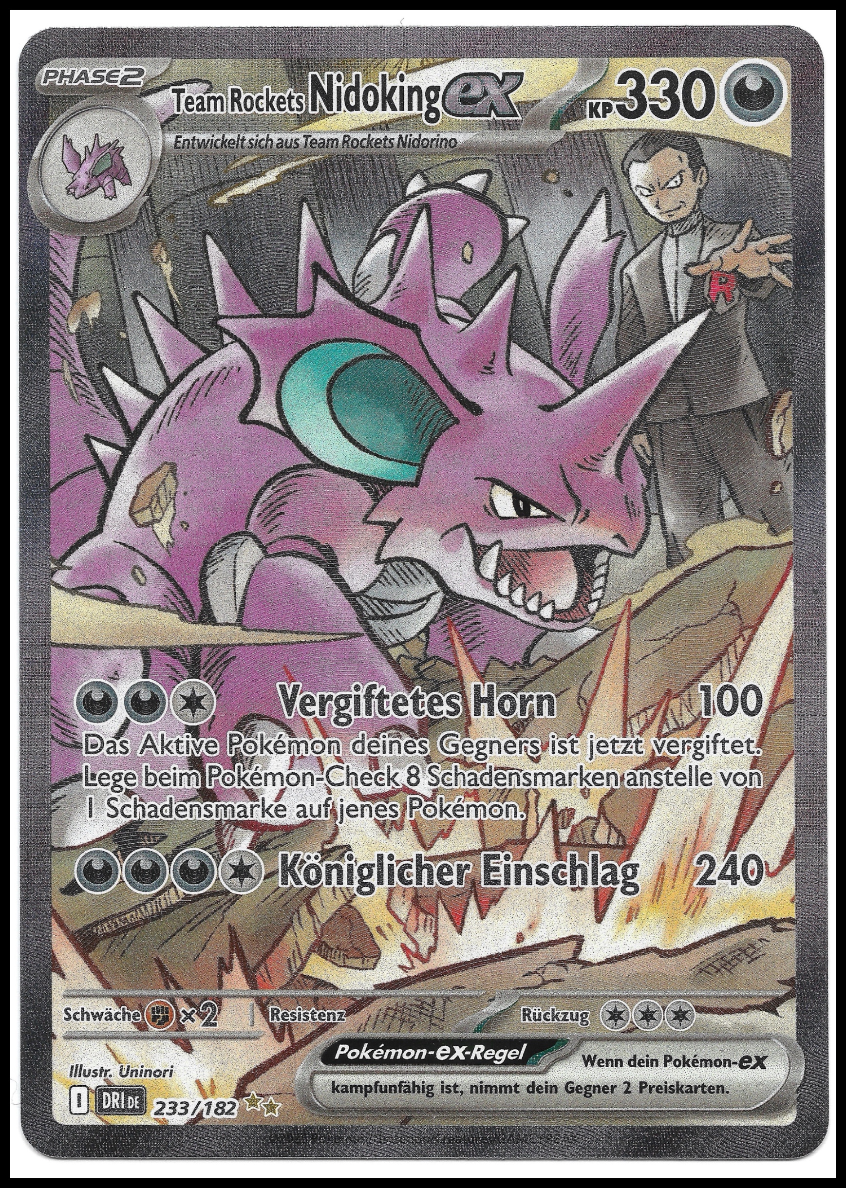 Team Rockets Nidoking ex