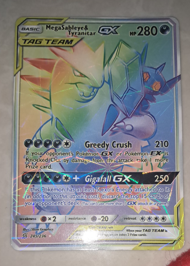 Mega Sableye & Tyranitar-GX